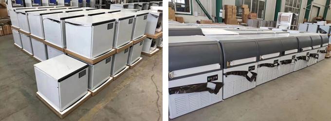 glaçon commercial du bloc 120KG faisant à machine le refroidissement à l'air à haute production
