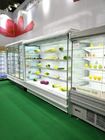réfrigérateur ouvert LED de Multideck de longue épicerie de 12ft allumant le réfrigérateur d'affichage de Multideck