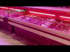 Affichage commercial de scénario d'utilisation de visite de retour d'affichage de réfrigérateur