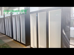 Refroidisseur d'affichage de boisson/boisson alcoolisée de réfrigérateur de porte à deux battants de congélateur de réfrigérateur