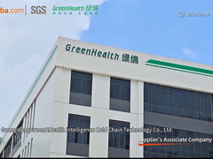 Commercial 1000L vitre courbe haut de l'île de l'affichage congélateur pour le supermarché