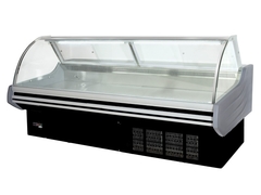 Appareil de vitrine de viande de boucher réfrigérateur