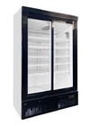 Réfrigérateur de porte d'hypermarché/étalage en verre de refroidisseur/réfrigérateur/congélateur
