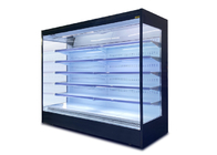 Réfrigérateur ouvert de plate-forme multi de réfrigérateur de supermarché pour le légume fruit d'affichage