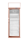 Un réfrigérateur plus frais de supermarché de boisson en verre de porte de refroidissement à l'air 5 couches