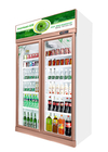 Affichage froid de boisson de boissons de refroidisseur de réfrigérateur en verre commercial droit de porte