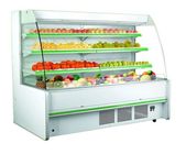 Réfrigérant R404/R22 ouvert de réfrigérateur d'affichage de Multideck de refroidisseur de trois étagères