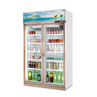5 refroidisseurs commerciaux de couche et de boisson d'étagère réglable 400L/800L/1220L