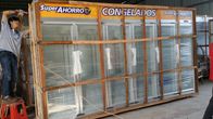 Réfrigérateur commercial droit de boisson de porte en verre pour le supermarché