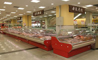 Grand congélateur de projet de supermarché avec l'étalage de Multideck/compteur de viande