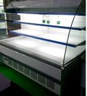 Chariot ouvert de nourriture de réfrigérateur de Multideck de compresseur de Corpeland/Pansonic au client utilisé dans le supermarché