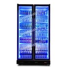 réfrigérateur ouvert commercial Multideck de réfrigérateur d'affichage d'hôtel réglable de barre