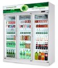 Refroidisseur commercial droit de boisson pour les boissons froides/réfrigérateur affichage de Pepsi avec la porte en verre