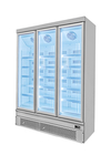 refroidisseur commercial de boisson de congélateur droit d'affichage du réfrigérateur 1600L