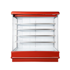 réfrigérateur ouvert de 2000L Multideck pour l'étalage végétal d'affichage de supermarché