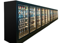 Coffret d'étalage plus froid de luxe de boisson alcoolisée de réfrigérateur de bière de Multideck pour le bar de barre