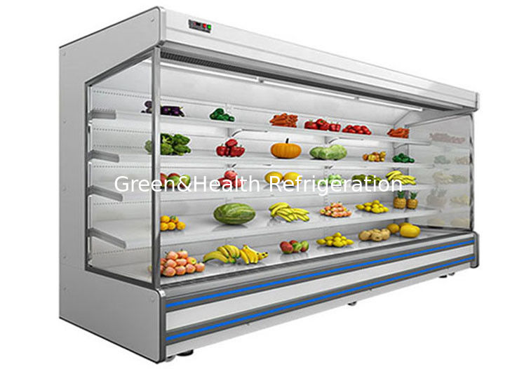 Réfrigérateur végétal Multideck Juice Fruit Mall Refrigerator d'air ouvert