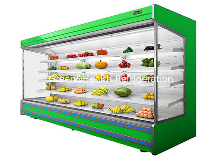 Réfrigérateur végétal Multideck Juice Fruit Mall Refrigerator d'air ouvert