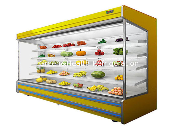 Réfrigérateur végétal Multideck Juice Fruit Mall Refrigerator d'air ouvert