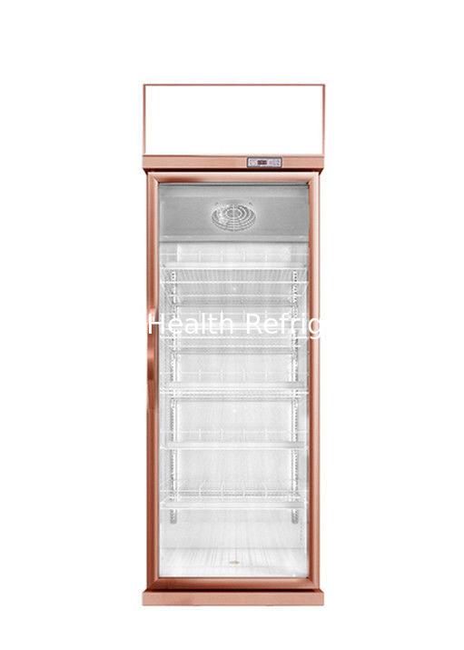Refroidisseur adapté aux besoins du client de 1 2 3 portes en verre pour n'affiche aucun réfrigérateur commercial de boissons froides de brouillard