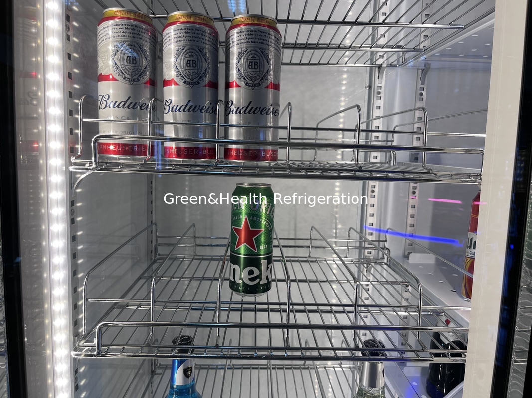 Pas de boîte à lumière supérieure 740L CCC réfrigérateur de dégelage automatique de boissons et de vin