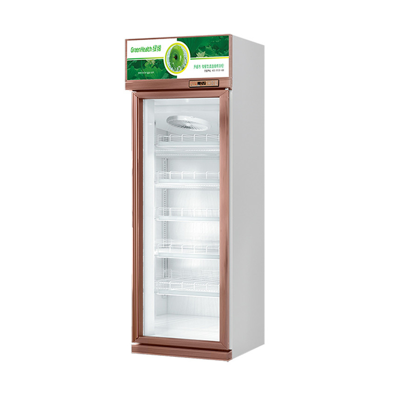 457L mini refroidisseur d'affichage de porte en verre 1 porte congélateur d'affichage pour US Standard 17 Cu.Ft