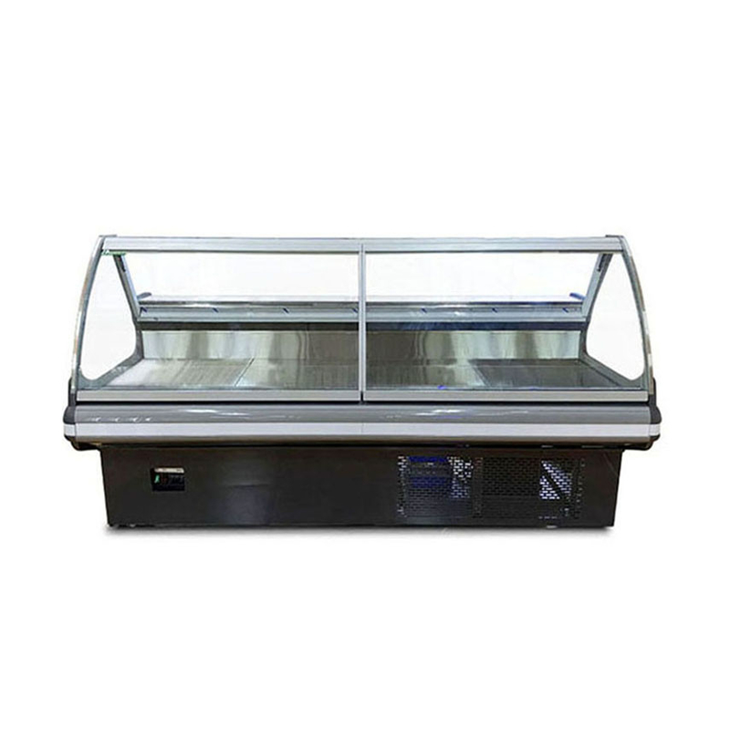Commercial Chiller d'affichage de viande fraîche de fruits de mer pour boucherie avec 1,5 2 3m