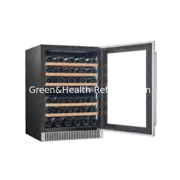 Certificat ETL Réducteur d'espace à double zone de réfrigérateur en acier inoxydable pour le stockage de bière et de vin