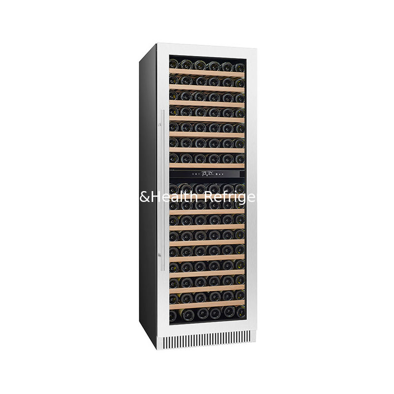 Certificat ETL personnalisable 185 bouteilles réfrigérateur à affichage de vin 445L avec 110V 220V 50HZ 60HZ