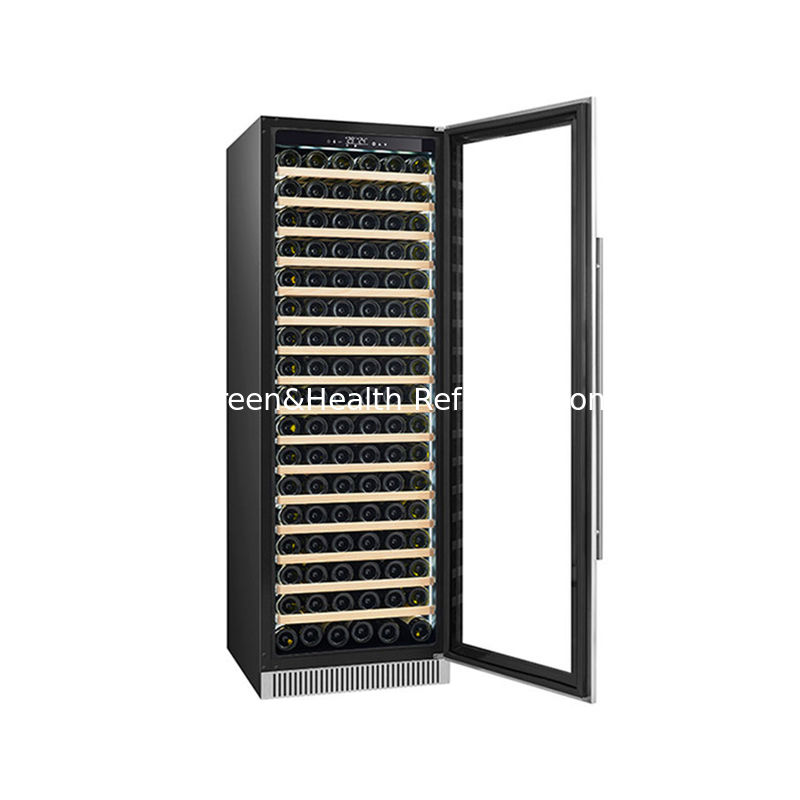 Certificat ETL personnalisable 185 bouteilles réfrigérateur à affichage de vin 445L avec 110V 220V 50HZ 60HZ