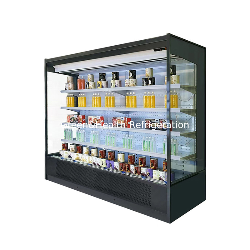 Chillers ouverts à plusieurs étages pour garder les produits frais et frais