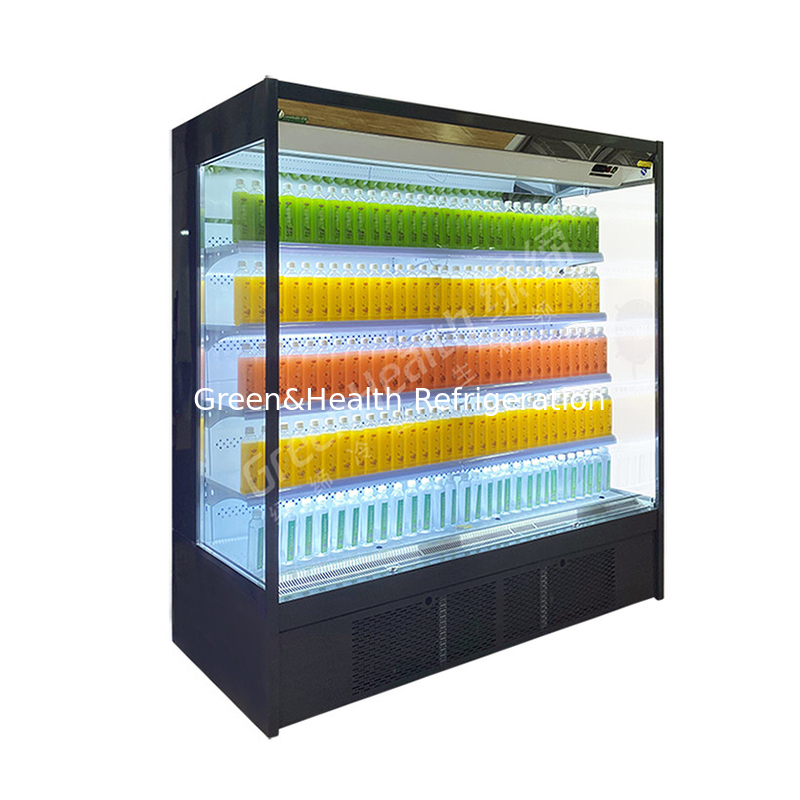 Chillers ouverts à plusieurs étages pour garder les produits frais et frais