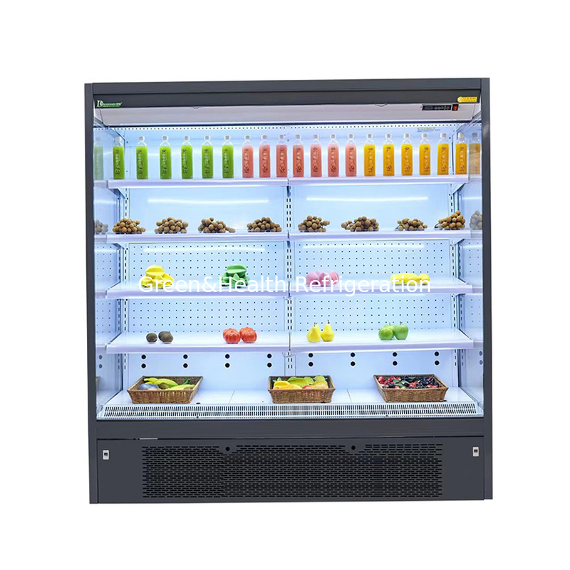Chillers ouverts à plusieurs étages pour garder les produits frais et frais