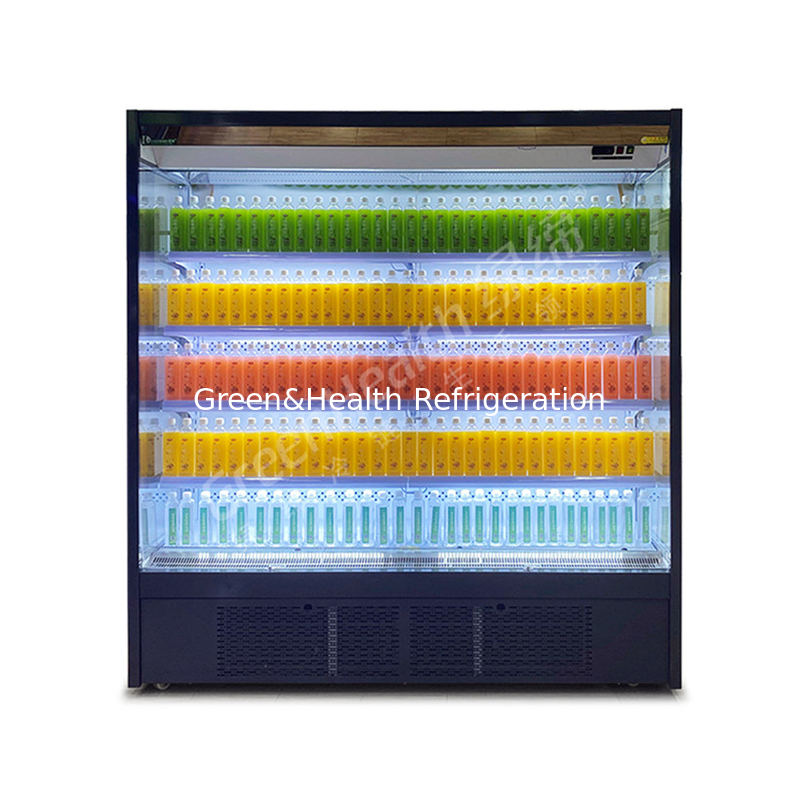 Chillers ouverts à plusieurs étages pour garder les produits frais et frais