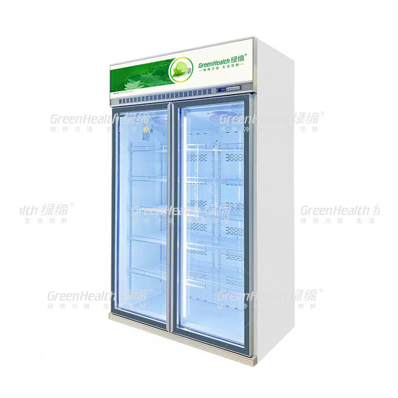 Réfrigérateur de boissons commerciaux à 5 couches avec contrôleur numérique pour la solution de refroidissement des supermarchés