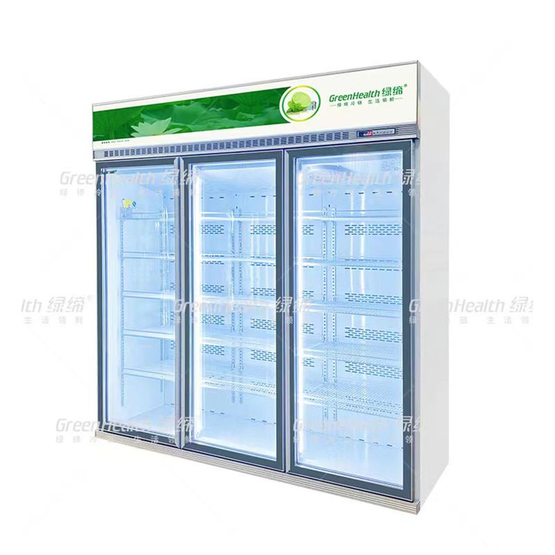 Réfrigérateur de boissons commerciaux à 5 couches avec contrôleur numérique pour la solution de refroidissement des supermarchés