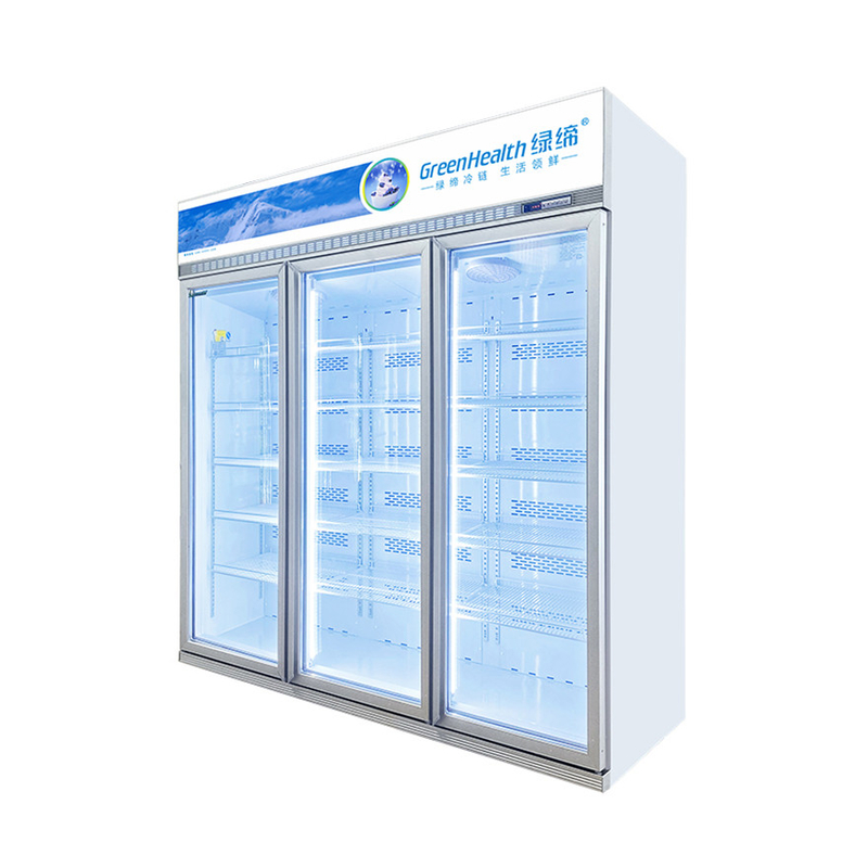 Économie d'énergie Display commercial personnalisable congélateur Pour la conservation des produits alimentaires