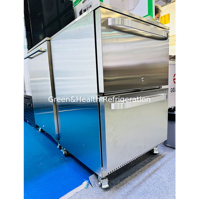 Certificat ETL 900L 100 boîtes porte vitrée complète réfrigérateur de boissons réfrigérateur extérieur