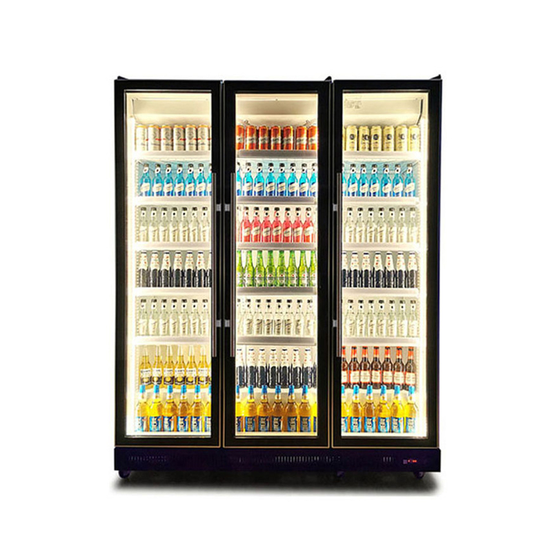 Pas de boîte à lumière supérieure 740L CCC réfrigérateur de dégelage automatique de boissons et de vin