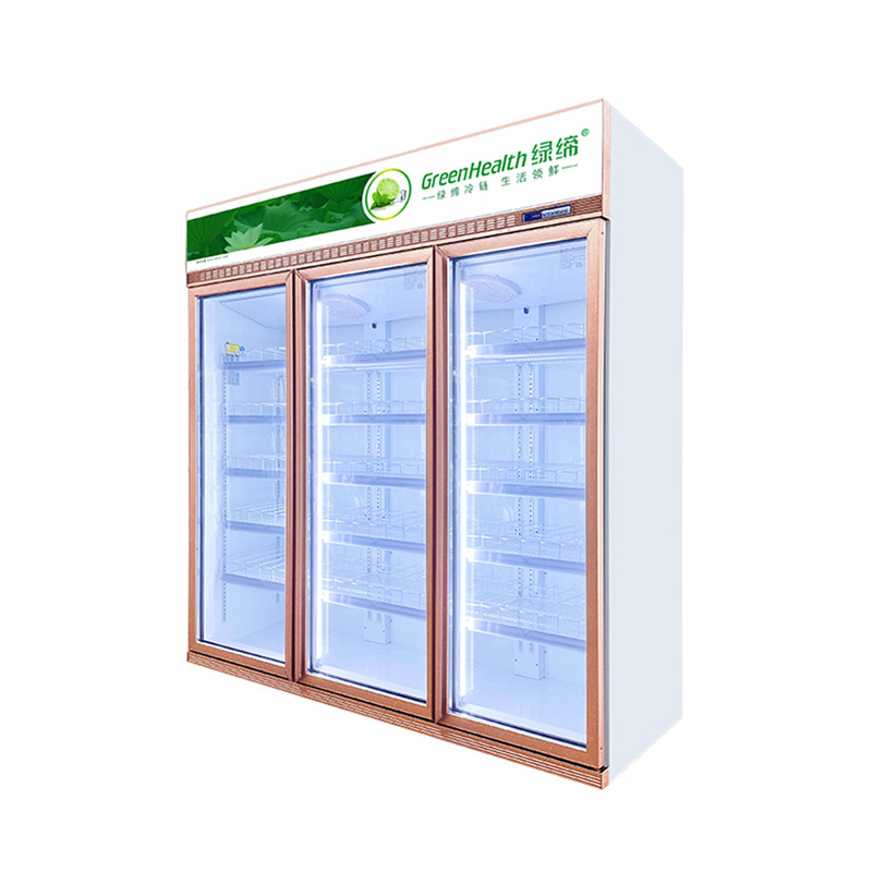 Cooler à boissons commerciales à 2 3 4 portes pour épicerie
