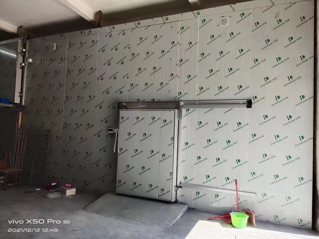 Salle de stockage à froid en mousse de polyuréthane dur pour les légumes / fruits / viandes / poissons et l' air de refroidissement