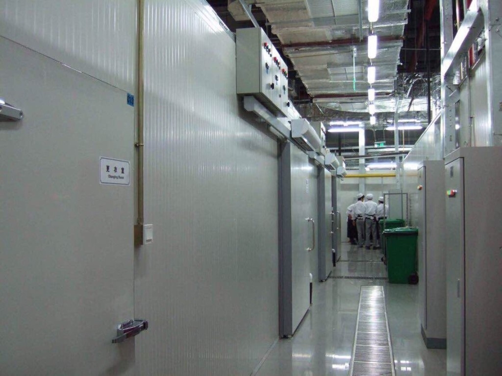 Unités de réfrigération de stockage à froid refroidis par air Chambre froide pour des solutions de refroidissement personnalisées