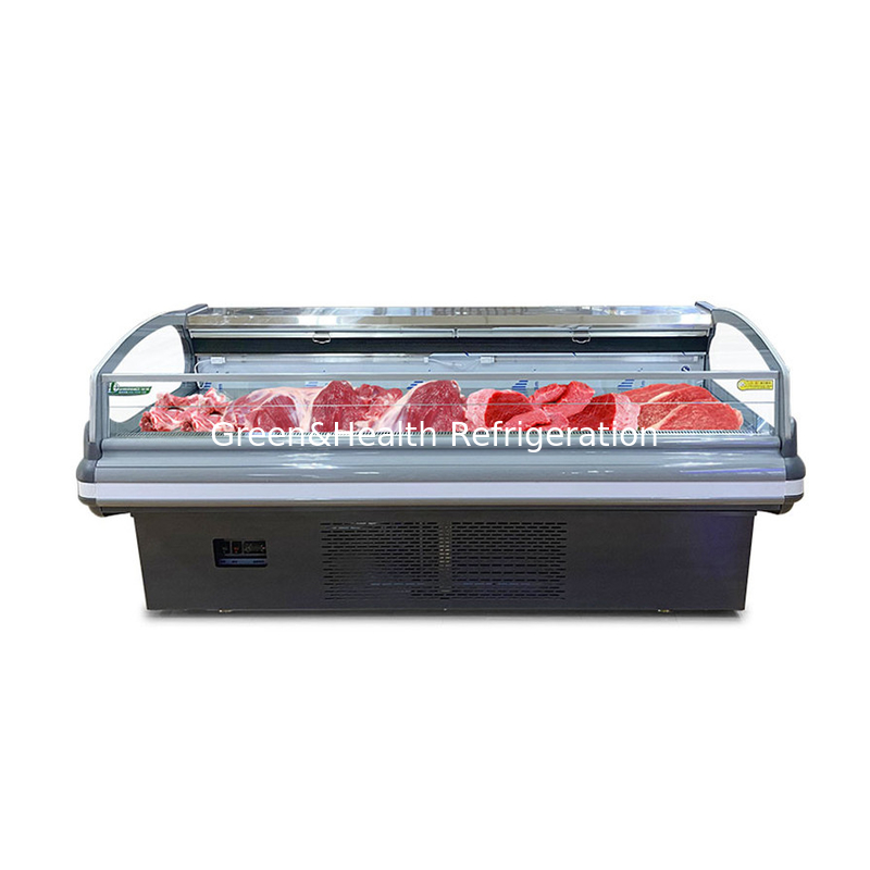 Réfrigérateurs avec lampes LED pour le stockage de viande fraîche