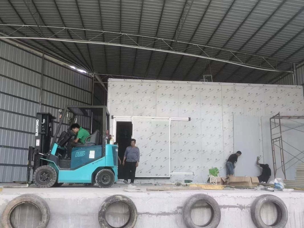 Chambre froide commerciale pour aliments, chambre froide, congélateur intérieur avec plancher
