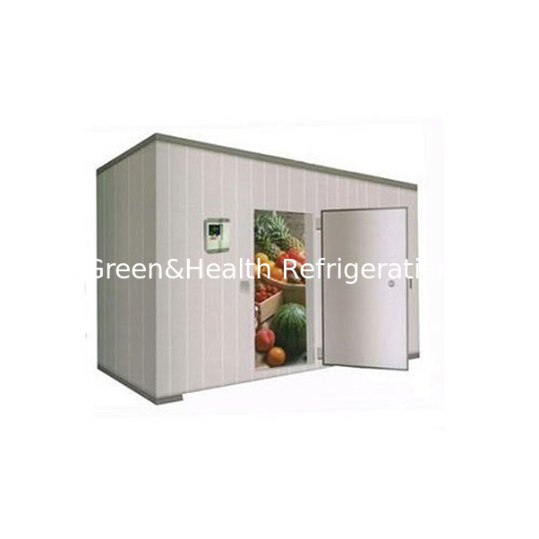 Salle de stockage à froid réfrigérée à dégivrage électrique automatique pour le stockage de gros légumes / fruits