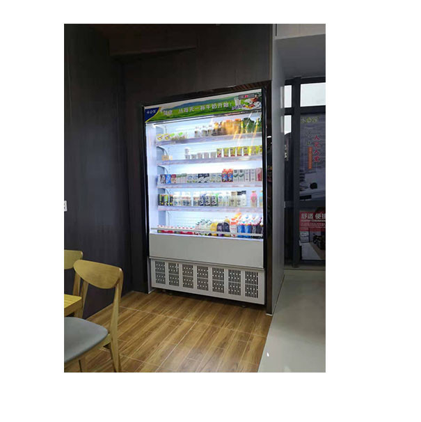 Supermarché/magasin de proximité Écran de stockage alimentaire Petit réfrigérateur commercial