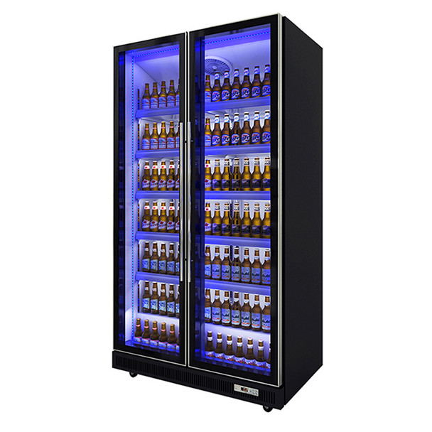 2/3 portes boissons aux couleurs variables boissons alcoolisées vitrines réfrigérées