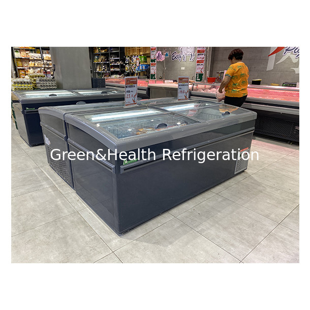 Supermarché Produits de la mer/produits surgelés/boulettes de viande/aliments stockage surgelé