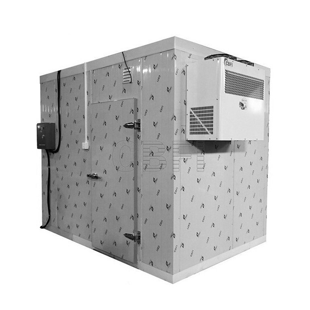 Fabrique fixe à grande capacité verrouillable Stockage personnalisé de grandes quantités d'aliments Stockage à froid Equipement de réfrigération