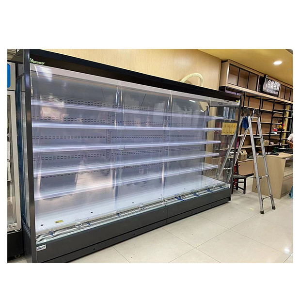 Commercial de haute qualité à angle droit cinq couches étagère ouverte stockage des aliments
